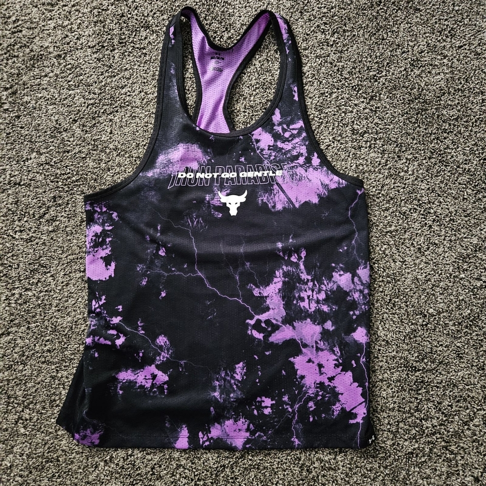 Under Armour tank top medium mens project rock athletic sportswear clothes tops